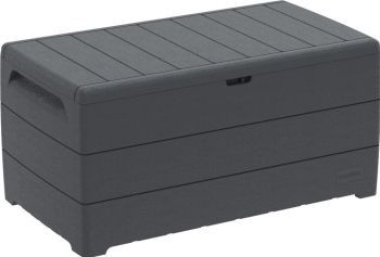 Durabox 416 l Plastový zahradní úložný box 129,5 x 70 x 62,5 cm - antracit DURAMAX 86603