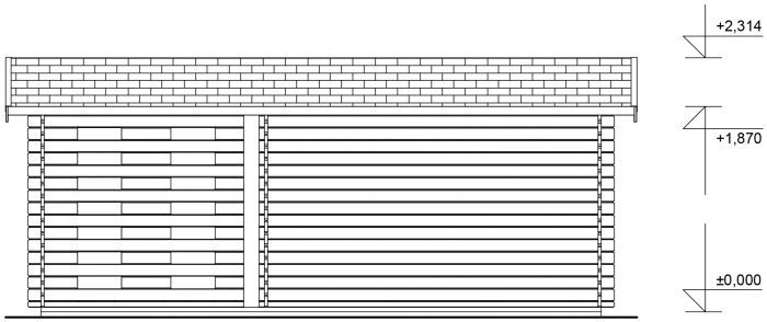 Zahradní domek Kamal 3 300x200 Ekonomik