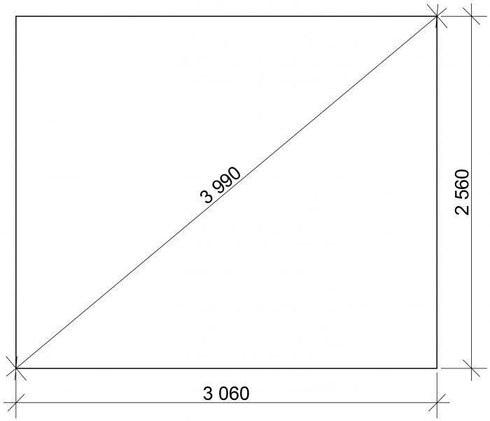 Dřevník Standard 300x250