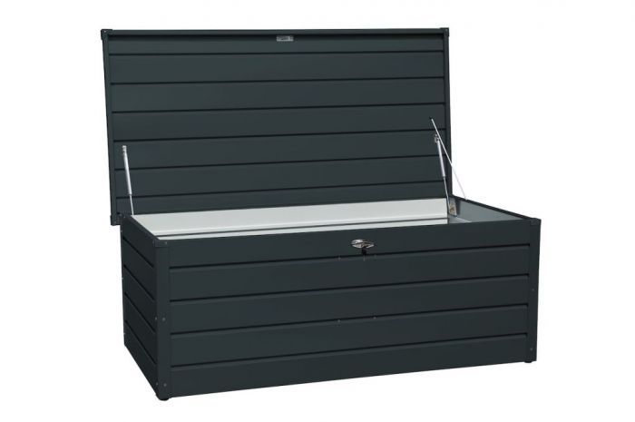 Zahradní úložný box 166 x 86 x 63 cm, 712 l, antracit, Duramax Palladium 71373