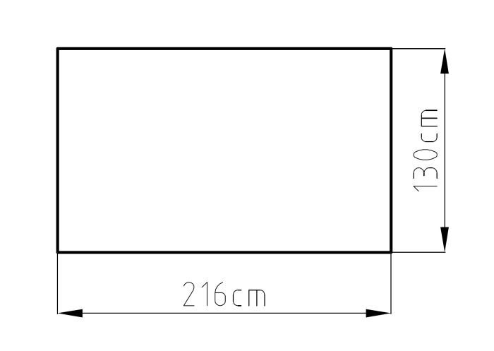 Plechový zahradní domek Lanitplast HALLE 7x4 antracit