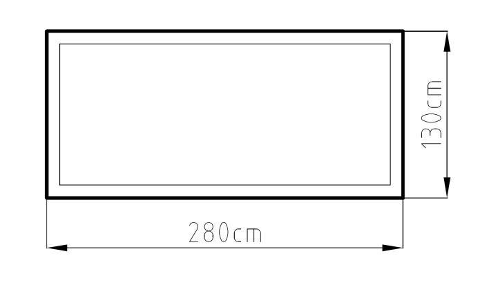 Plechový zahradní domek Lanitplast HALLE 9x4 antracit